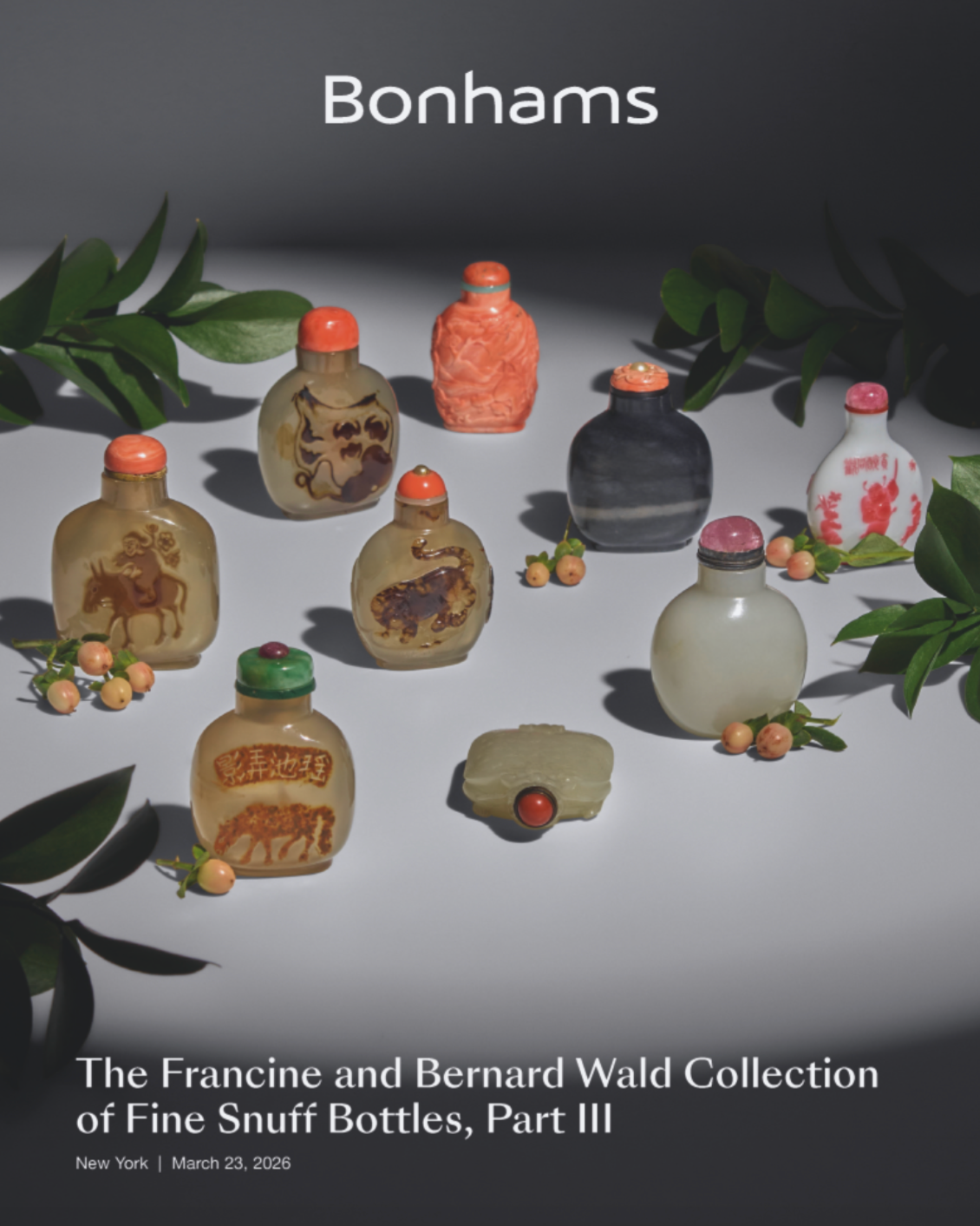 The Francine and Bernard Wald Collection of Fine Snuff Bottles, Part III